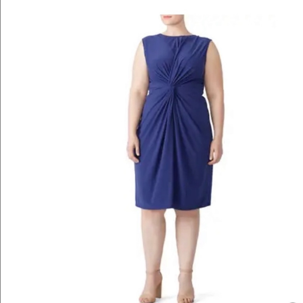 Of Mercer Ellis Dress Blue Size 18W